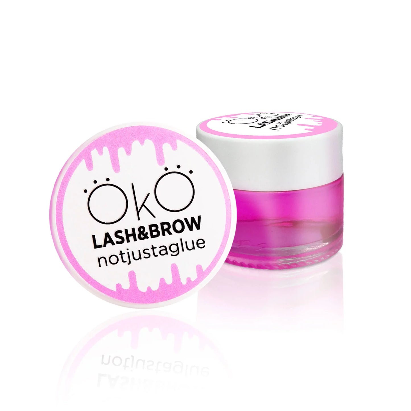 OkO Lash&Brow notjustglue, Glue without Glue Lash Lami Balm, 15 ml