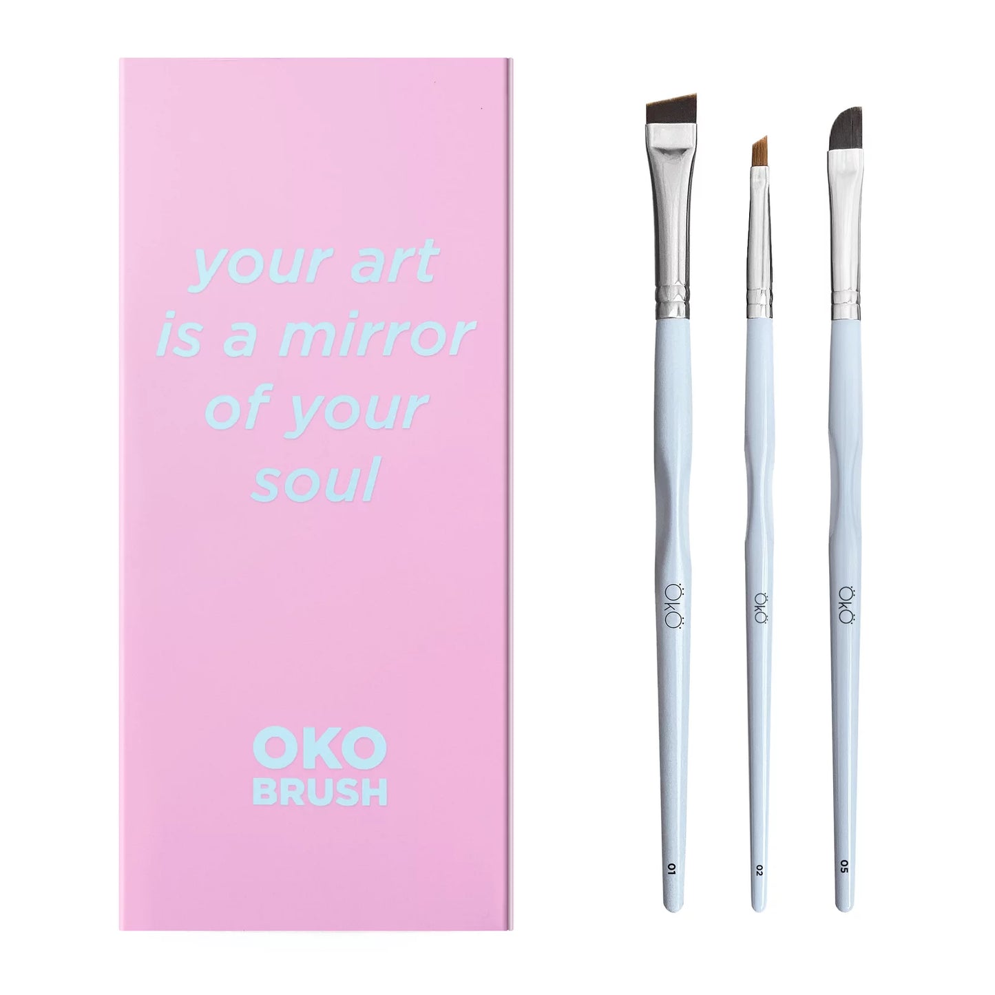 OkO Brush Set "Your Art is a Mirror of Your Soul"