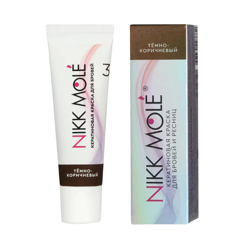 NIKK MOLE  Keratin Dye for Eyebrows and Eyelashes