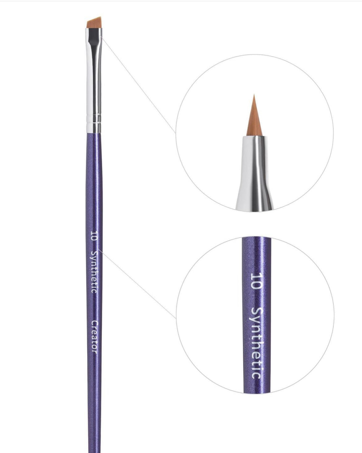 Creator Synthetic Brow Brushes