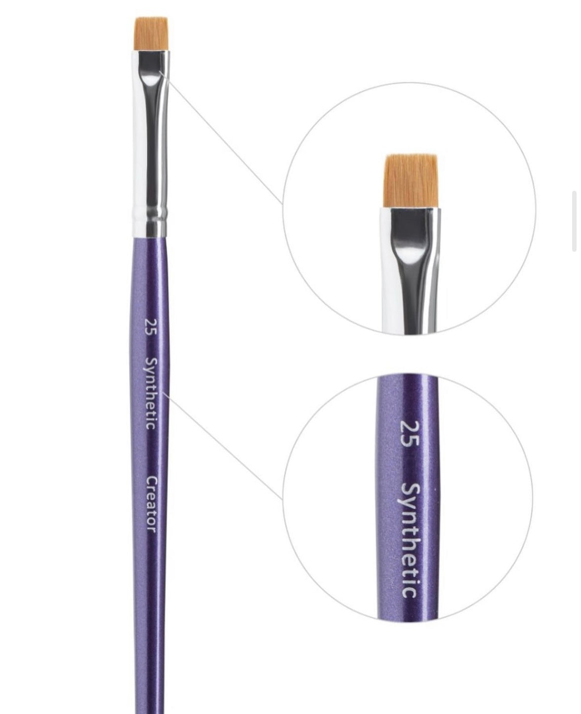 Creator Synthetic Brow Brushes