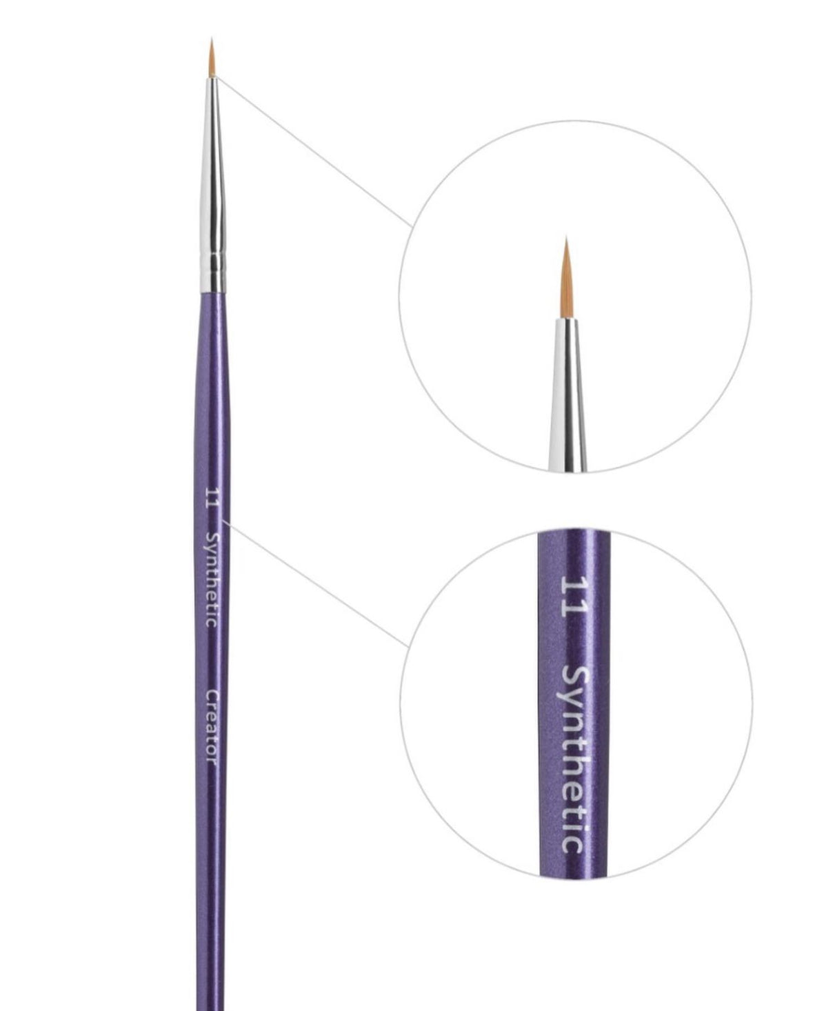 Creator Synthetic Brow Brushes