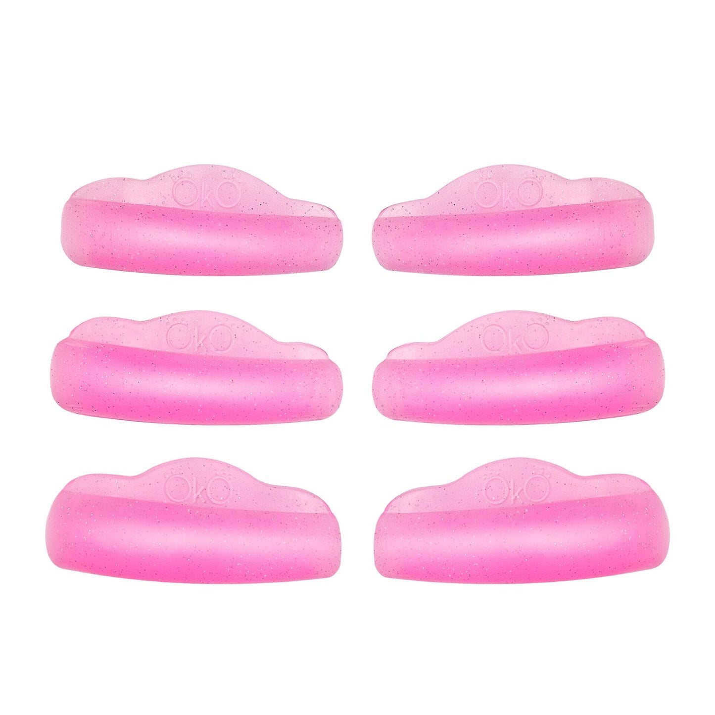 OkO Hollywood Pink Lash Lifting Pads, 3 pairs