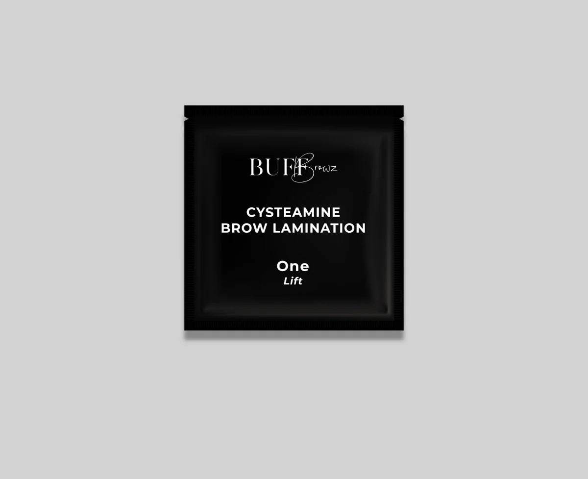 BUFF BROWZ  CYSTEAMINE BROW LAMINATION  - STEP 1 - 10 SACHETS