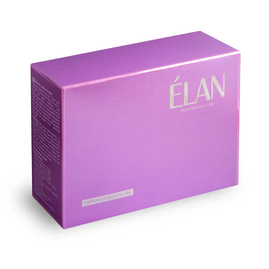 ÉLAN - Eyebrow gel tint with Oxidant, 01 Black