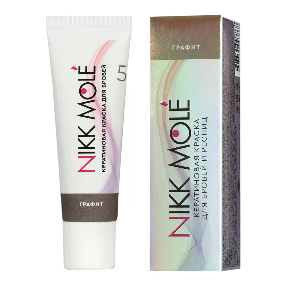 NIKK MOLE  Keratin Dye for Eyebrows and Eyelashes