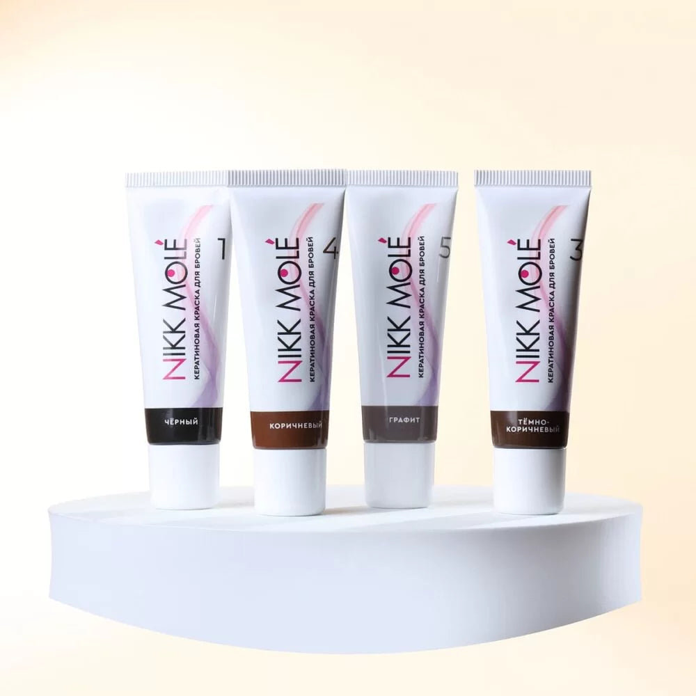 NIKK MOLE  Keratin Dye for Eyebrows and Eyelashes