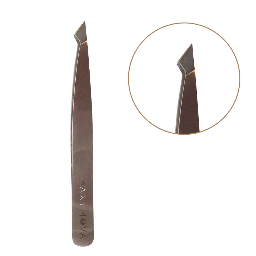 MAXYMOVA Eyebrow Tweezers - Precision Stainless Steel