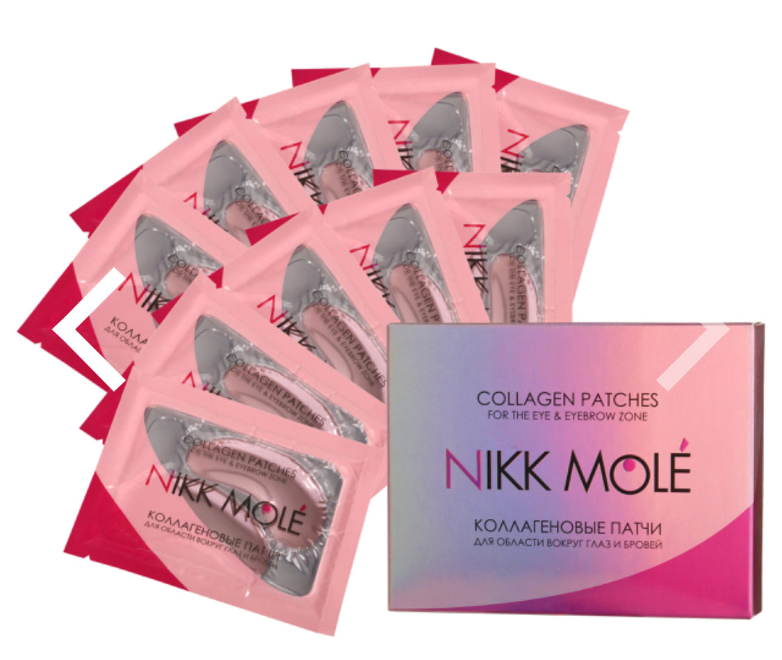 NIKK MOLE COLLAGEN PATCHES SET OF 20 PCS (10 PAIRS)