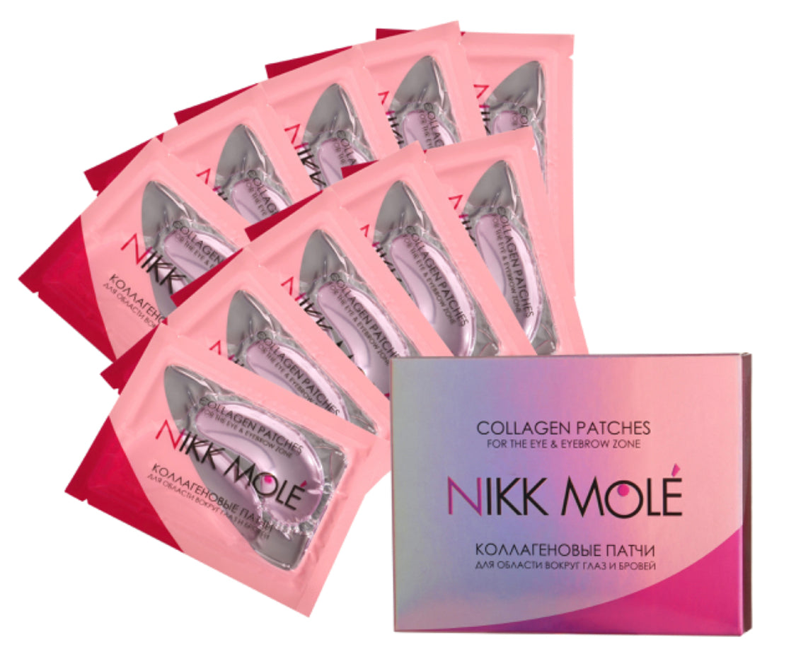 NIKK MOLE COLLAGEN PATCHES SET OF 20 PCS (10 PAIRS)