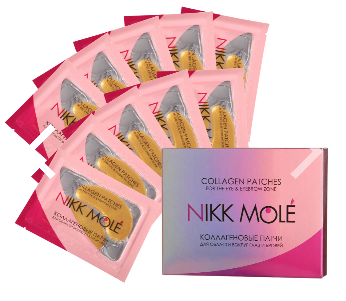 NIKK MOLE COLLAGEN PATCHES SET OF 20 PCS (10 PAIRS)